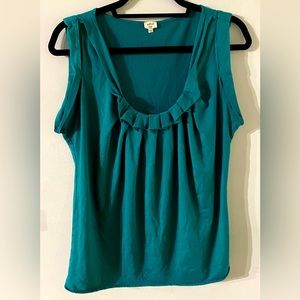 ✨2/$15✨Aritzia Wilfred Teal Top